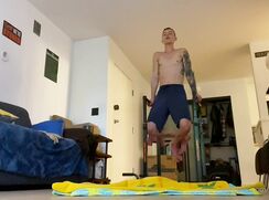 Workout & Triple Cum - Hoss K