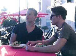 Two Scenes, Couple & Threesome, Double Entry Gay Porn