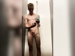 Shower - big cock strip boys porn