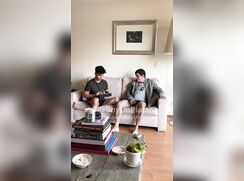 Visiting a friend leads to fuck gay porn