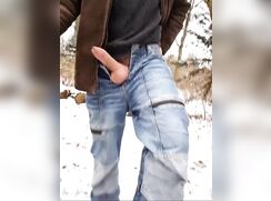 Uncut Long Cock Flops Around & Cums Boys Porn