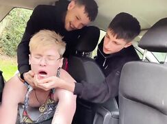 Cutie submissive blond bitch boy gay porn