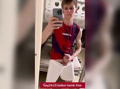 Cute twink jerk off in the car and in the park (compilation)