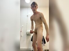 Public jerking off boys porn