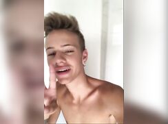 Handsome boy needs to use the toilet cam porn