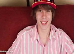 Adorable twink jacket off gay boys porn