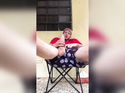 Papi PR Rapper Jacks Off Gay Porn