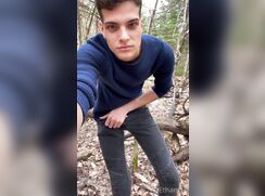 Mike in the Forest porn sexy