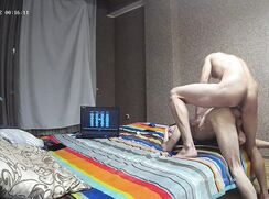 playing both his instruments, SPY CAM