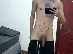 Chinese Hung Tattoo