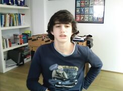 Italian teen gets horny and shoots a load boys porn