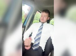 Jerking one After Long Day at Office