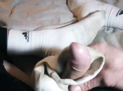 Hot Boy Sock Wank