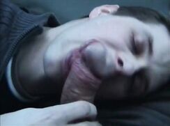 CUM IN TWINKS MOUTH IN CAR