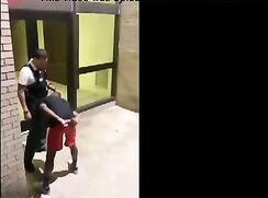 Real Cop gets sucked & fucks black boy porn