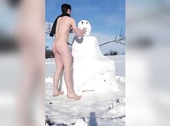 Farmer's hard winter day porn boys outdoors