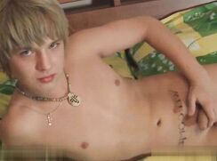 BoysFun! Blonde boy and his sexy solo - Solo Gay Porn Videos