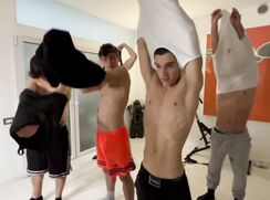 Hoyw porn Hogiau twink poeth, YOGA CLASS