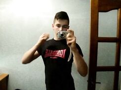 Hot kinky twink piss before wank and self cum facial boys porn