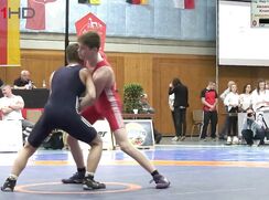 sexpot is pleasantly surprised! WRESTLING TEAMS