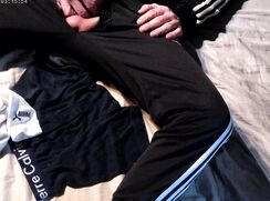 Boy Chav Wanks With Mates Gear