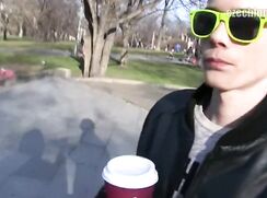 CZECH HUNTER PUBLIC TWINK GAY PORN