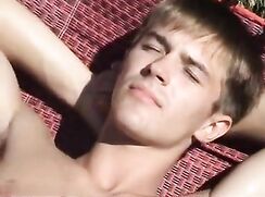 Stasic enjoying outdoor life twink outdoors porn