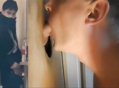 Twink Sucked Senseless at Gloryhole