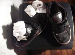 Boy Jerks Over Sox n Sneakers