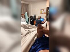 [Twit] [007] Big cumshots on his friend's room