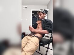 dark muscular boy cums porn gay