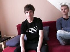 broke guy sex for cash three way gay porn