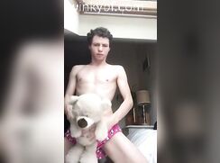[MC]-[161] Adorable twink teddy bear fuck and cum