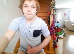 Cum for daddy while he works