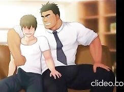 Daddy cartoons gay porn tube