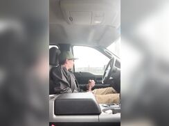 [ABX][023] - Another huge public cumblast in my truck