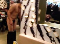 a naked Russian boy in public