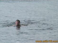 Mike’s Nude Swim With A Friend Gay Porn Twink Fuck