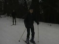 Ski Lodge Ass Pounding