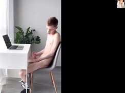 AA Vid - Cutie jerks to gay porn amateur hot boy tube