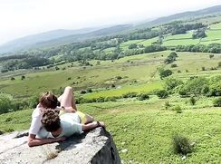 Getting my asshole destroyed on a cliff with a beautiful Gay friend