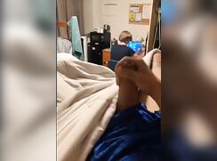 Cum Behind Gamer Brother