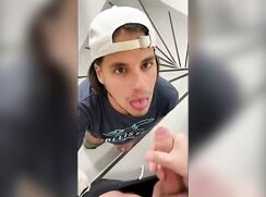 cocksucking amateur teen twink facial