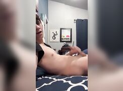 [ABX][423] - Hot hunk cums all over himself