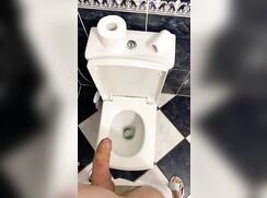 [ABX][436] - Boy make huge cumshot and pee at the same time