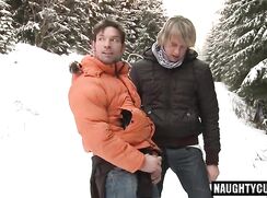 ♥ Large dick Daddy Public Sex And Facial ♥ Gay Porn Videos