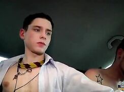 a round sex with Aaron twink porn