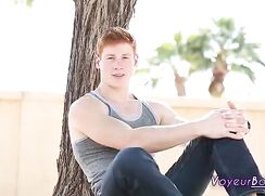 A ginger haired hunk jerks boys porn gay