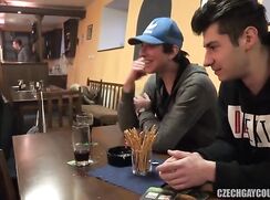 Meeting in our café gay porn videos