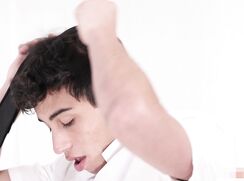 AA Vid - Gay porn cutie and a daddy rough bareback fuck tube